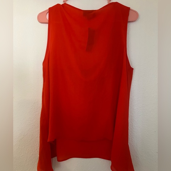 Royalty For Me Red Sleeveless Top with Chain Detail - Picture 3 of 3